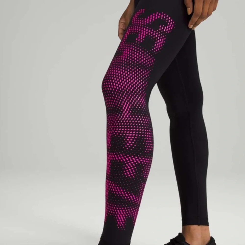 Lululemon Seawheeze Speed Wunder Mid-Rise Tight 28" *Reflective - Sz 10 - Picture 2 of 7